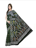 Pradip Fabrics Self Design Handloom Cotton Blend Saree