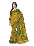 Pradip Fabrics Self Design Handloom Cotton Blend Saree