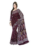 Pradip Fabrics Self Design Handloom Cotton Blend Saree