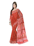 Pradip Fabrics Self Design Handloom Cotton Blend Saree