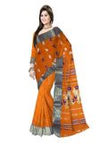Pradip Fabrics Ethnic Women's Tant Cotton Silk Saree