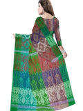 Pradip Fabrics Ethnic Women's Tant Cotton  All Over Dhakai Jamdami Saree