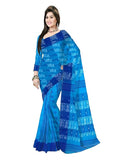 Pradip Fabrics Ethnic Women's Tant Cotton  All Over Dhakai Jamdami Saree