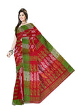 Pradip Fabrics Ethnic Women's Tant Cotton  All Over Dhakai Jamdami Saree