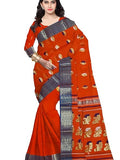Pradip Fabrics Ethnic Women's Tant Cotton Silk Saree