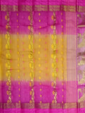 Pradip Fabrics Woven Tant Silk Blend Saree