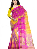 Pradip Fabrics Woven Tant Silk Blend Saree