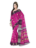 Pradip Fabrics Ethnic Women's Tant Cotton Silk Saree