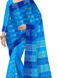 Pradip Fabrics Ethnic Women's Tant Cotton  All Over Dhakai Jamdami Saree