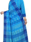 Pradip Fabrics Ethnic Women's Tant Cotton  All Over Dhakai Jamdami Saree