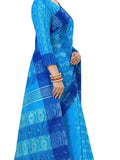 Pradip Fabrics Ethnic Women's Tant Cotton  All Over Dhakai Jamdami Saree