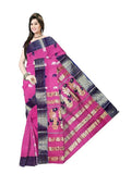 Pradip Fabrics Ethnic Women's Tant Cotton Silk Saree