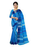 Pradip Fabrics Ethnic Women's Tant Cotton  All Over Dhakai Jamdami Saree