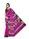 Pradip Fabrics Ethnic Women's Tant Cotton Silk Saree