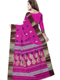 Pradip Fabrics Ethnic Women's Tant Cotton Silk Saree