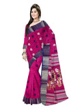 Pradip Fabrics Ethnic Women's Tant Cotton Silk Saree