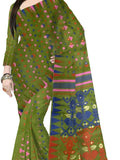 Pradip Fabrics Printed Tant Cotton Blend Saree