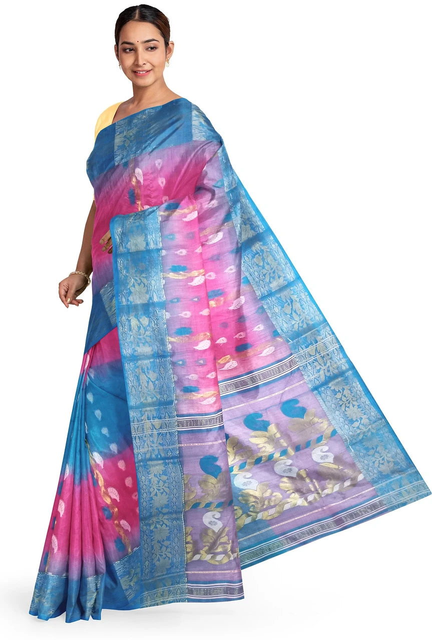 Pradip Fabrics Woven Bollywood Silk Blend Saree 