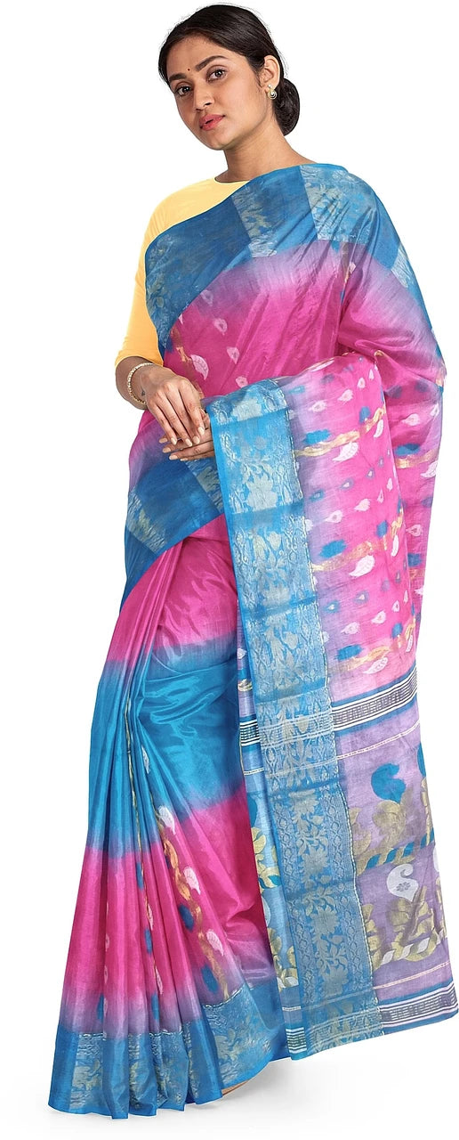 Pradip Fabrics Woven Bollywood Silk Blend Saree 