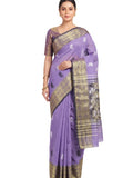 Pradip Fabrics Ethnic Women's Tant Cotton Silk Saree