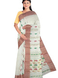 Pradip Fabrics Ethnic Women's Tant Cotton Saree