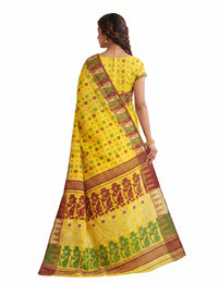 Pradip Fabrics Ethnic Women's Tant Cotton Dhakai Jamdami Saree