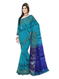 Pradip Fabrics Self Design Handloom Cotton Blend Saree
