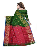 Pradip Fabrics Self Design Handloom Cotton Blend Saree