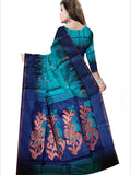 Pradip Fabrics Self Design Handloom Cotton Blend Saree