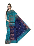 Pradip Fabrics Self Design Handloom Cotton Blend Saree
