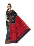 Pradip Fabrics Self Design Handloom Cotton Blend Saree