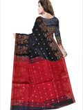 Pradip Fabrics Self Design Handloom Cotton Blend Saree