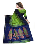 Pradip Fabrics Self Design Handloom Cotton Blend Saree