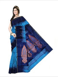 Pradip Fabrics Self Design Handloom Cotton Blend Saree