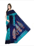 Pradip Fabrics Self Design Handloom Cotton Blend Saree