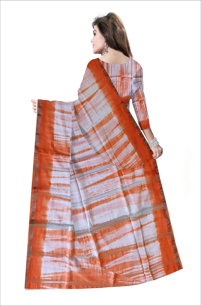 Pradip Fabrics Woven Soft Print Handloom Saree