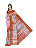 Pradip Fabrics Woven Soft Print Handloom Saree