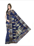 Pradip Fabrics Woven white Color Pure Tant cotton Saree