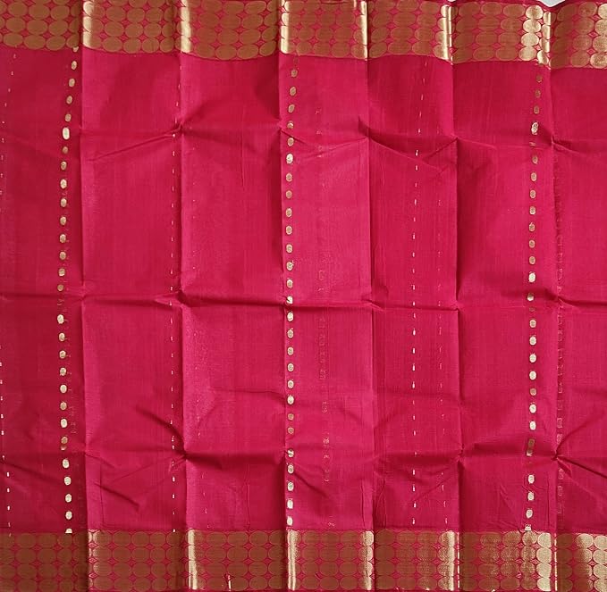 Pradip Fabrics Woven white Color Pure Tant cotton Saree