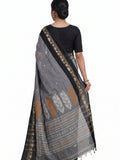 Pradip Fabrics Floral Print Handloom Pure Cotton Saree 
