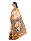 Pradip Fabrics Ethnic Women's Tangail Tant Cotton Saree.