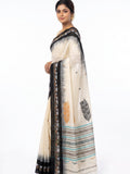 Pradip Fabrics Floral Print Handloom Pure Cotton Saree 