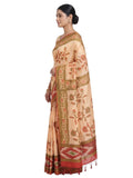 Pradip Fabrics Ethnic Women's Tangail Tant Cotton Saree.