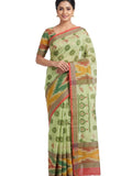 Pradip Fabrics Ethnic Women's Tangail Tant Cotton Saree.
