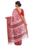 Pradip Fabrics Ethnic Women's Tangail Tant Cotton Saree.