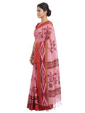 Pradip Fabrics Ethnic Women's Tangail Tant Cotton Saree.