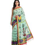 Pradip Fabrics Ethnic Women's Tangail Tant Cotton Saree.
