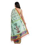 Pradip Fabrics Ethnic Women's Tangail Tant Cotton Saree.
