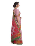 Pradip Fabrics Ethnic Women's Tangail Tant Cotton Saree.