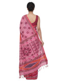 Pradip Fabrics Ethnic Women's Tangail Tant Cotton Saree.